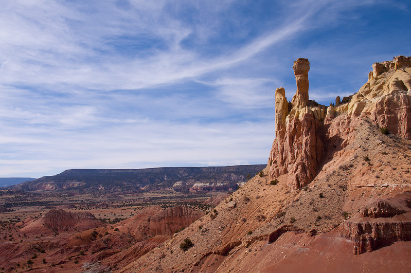 Rock Formation Ghost Ranch NM PEK72479.jpg :: Rock Tower Near Ghost Ranch New Mexico PEK2479