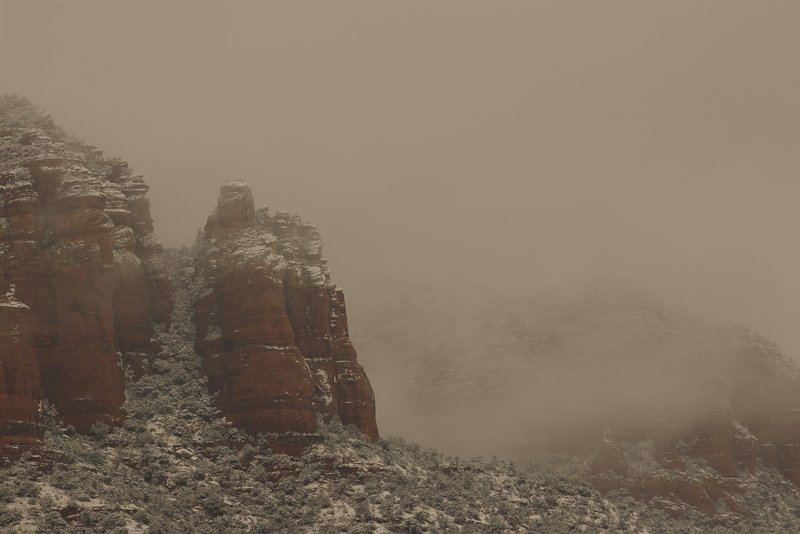 Snow and Fog, Cliffs, Sedona, Arizona (IMGP0828).jpg