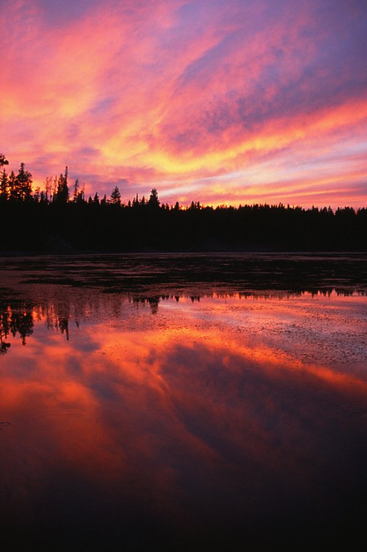 Yellowstone Lake Sunset Yellowstone National Park (YE-0171).jpg