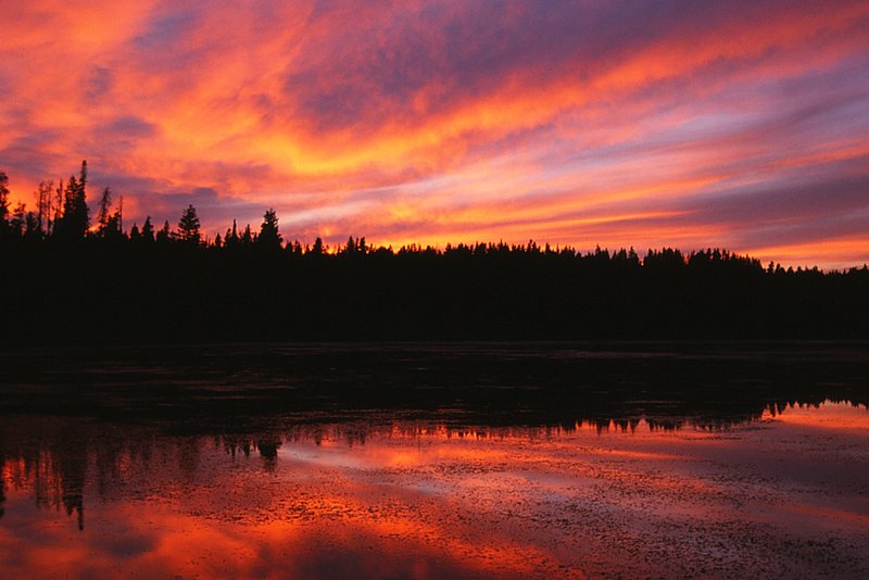 Yellowstone Lake Sunset Yellowstone National Park (YE-0174).jpg