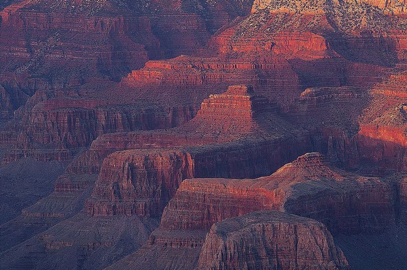 Brahma and Zoroaster Temples Grand Canyon Arizona PEK77444.jpg :: Brahma and Zoroaster Temples, Grand Canyon, Arizona PEK77444