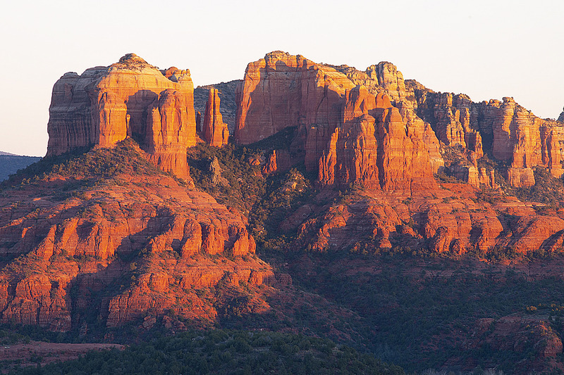 Cathedral Rock Sunset Sedona AZ SED0566cs.jpg :: Cathedral Rock Sunset Sedona Arizona SED0566cs
