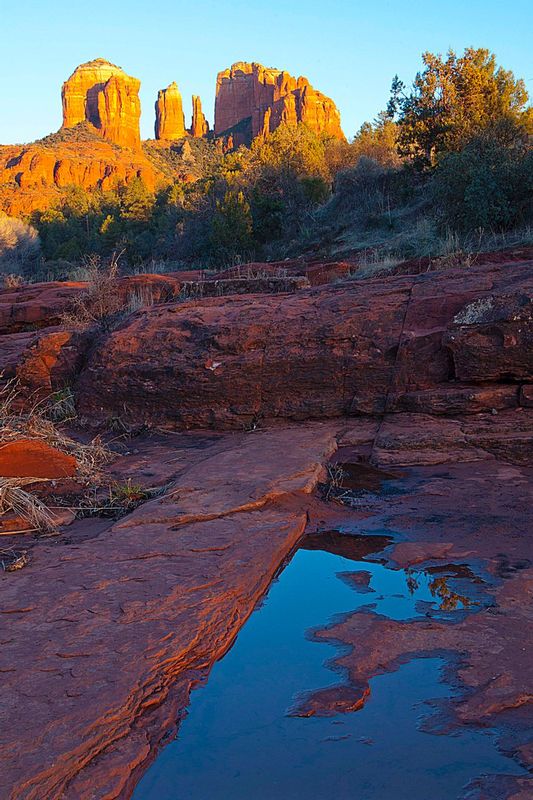 Cathedral Rocks  Rock Pool Sedona AZ 78359-c.jpg
