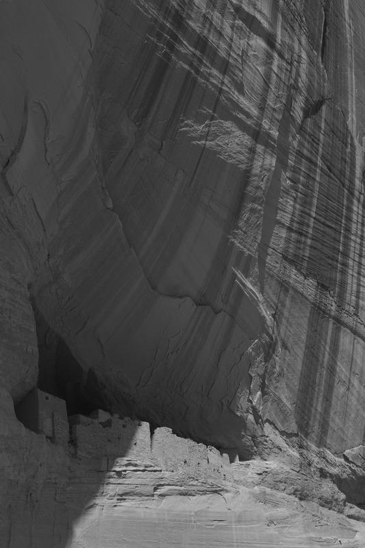 White House Ruin Canyon de Chelly New Mexico CDC-0084bwjpg.jpg :: White House Ruin Canyon de Chelly New Mexico CDC-0084bw.jpg