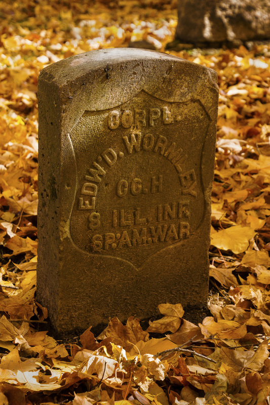 642.jpg :: Edwin D. Wormley CG.H 8th ILL INF, Spanish American War