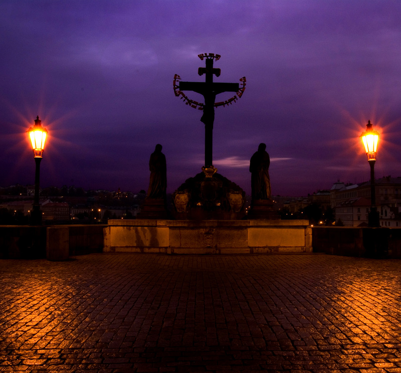 CharlesBridge002.jpg :: Statutes on Charles Bridge, Prague, Czech Republic
