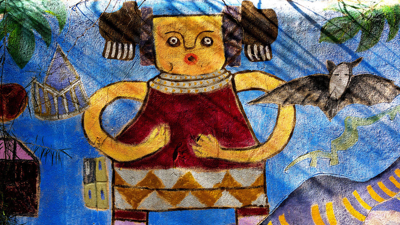 LadyinTucson.jpg :: Street Art in Tucson Arizona