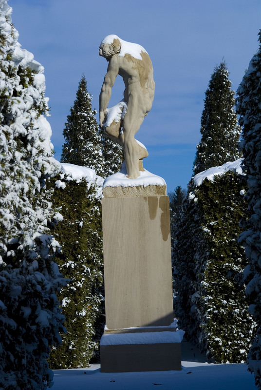 Adam04.jpg :: Adam by Rodin,  Allerton Park and Retreat Center