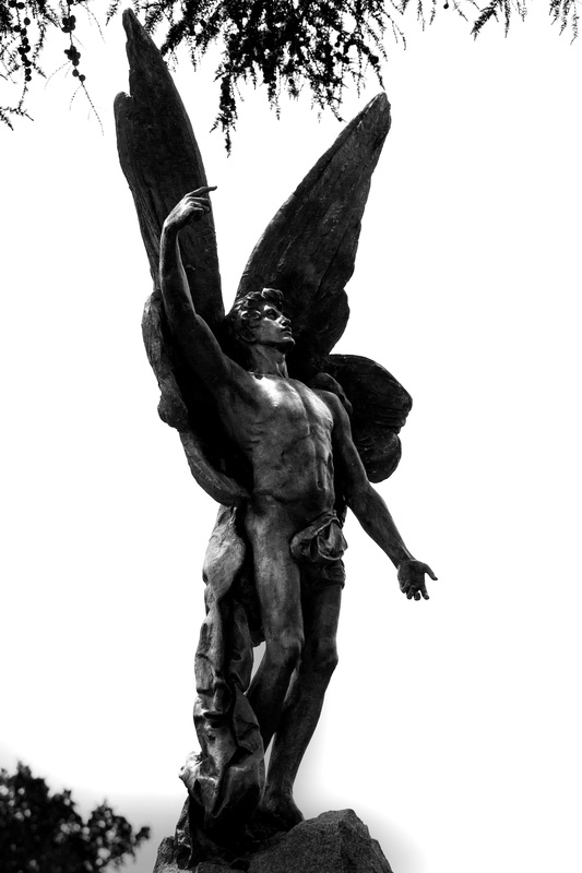Angel Tombstone  NYC Cemetery.jpg :: Green-Wood Cemetery, NYC, New York