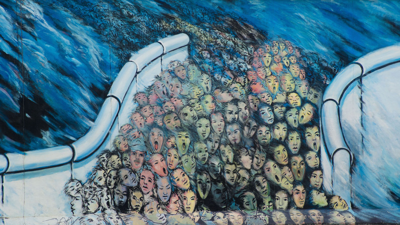 Berlin Wall 1.jpg :: It Happened in November by Kani Alavi, Berlin Wall