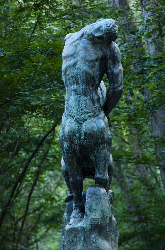 Centaur2.jpg :: The Death of the Last Centaur by Bourdelle,  Allerton Park and Retreat Center