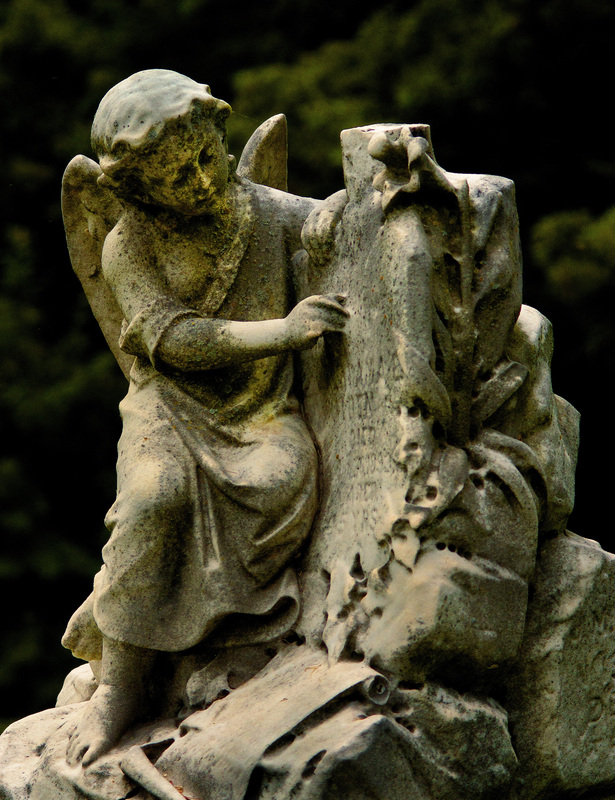 ChildAngel_OakRidge.jpg :: Marker at the Infants Burial Site