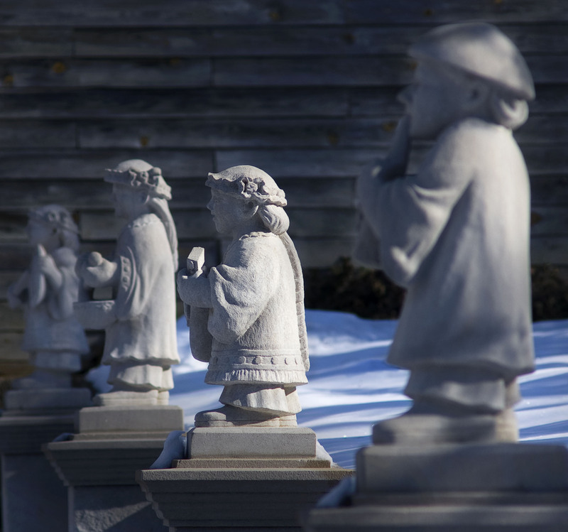ChiniseMusicans1.jpg :: Avenue of the Chinese Musicians, Allerton Park and Retreat Center