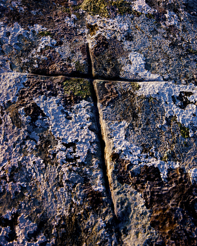 Cross in Stone.jpg :: Cross carved into Rock, Doolough Valley, County Mayo