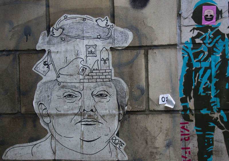 Donald Trump in Germany 2.jpg :: Anti Trump Graffiti in Germany