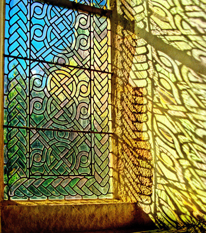 FranceSG1.jpg :: Leaded Glass Window, Location Unknown