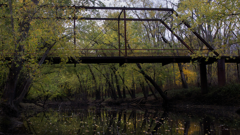 Hazen Bridge.jpg :: Hazen Bridge, Circa 1893, On the National Register of Historic Places, Champaign County