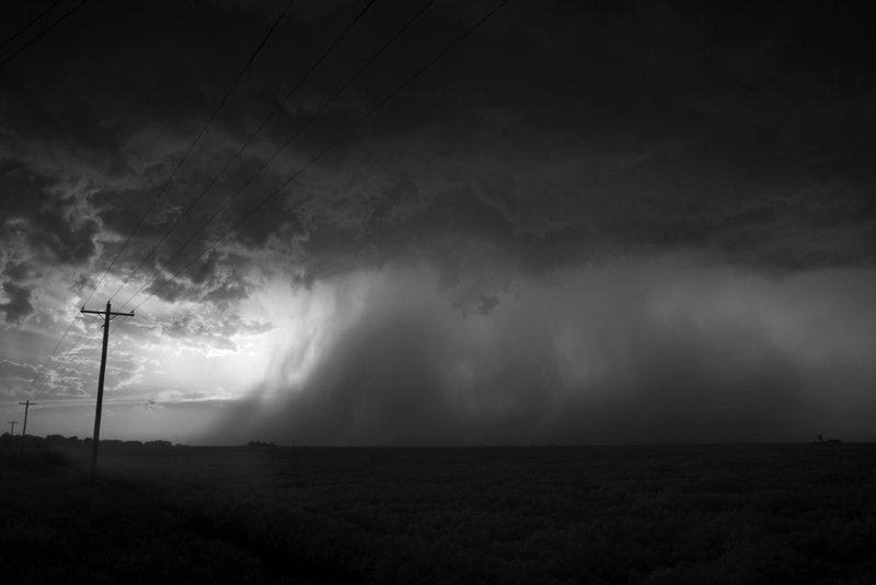 Rain on the Prairie.jpg :: Rain Squall, Piatt County