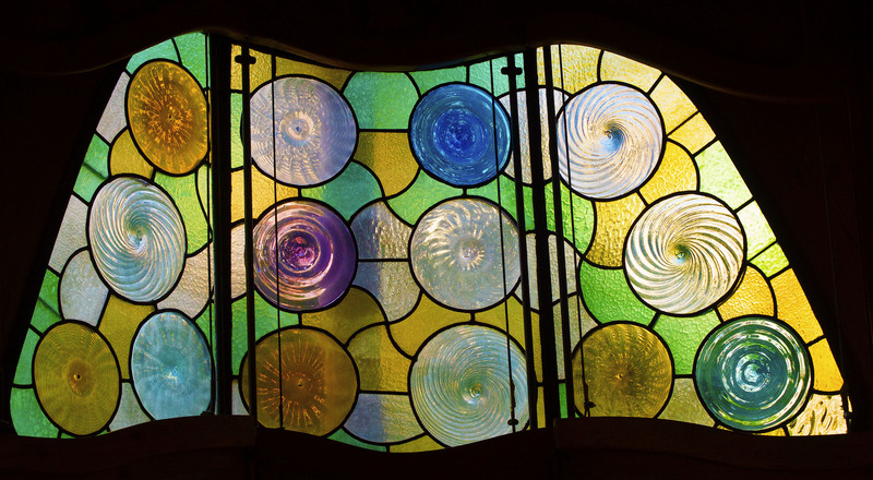 SG1_Spain.jpg :: Stained Glass Window Designed by Gaudi