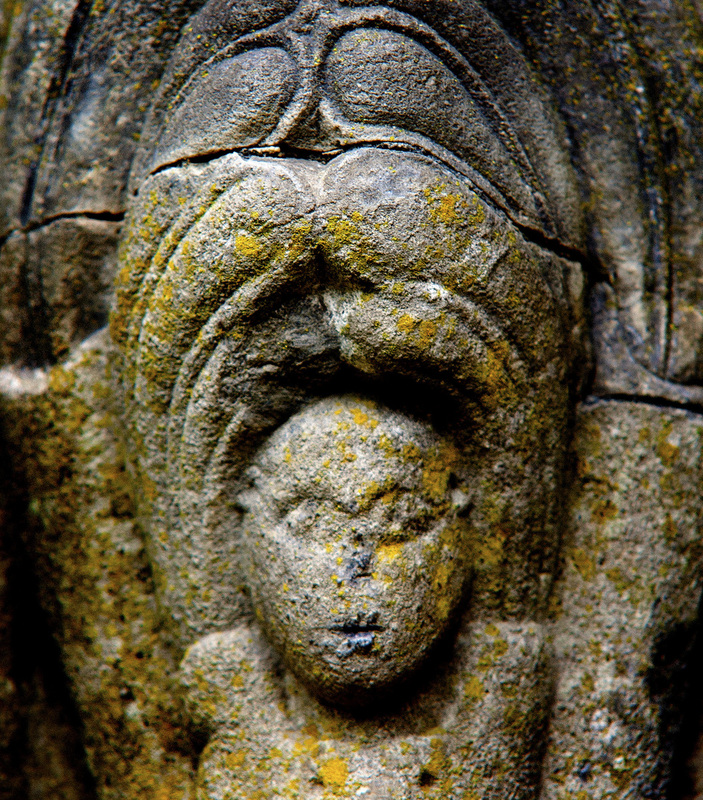 Stone Figure at Ruin.jpg :: Stone Figure at Monastery Ruin 