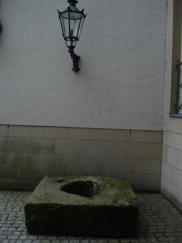 Ancient Stone Trough.jpg :: There are lots of Roman Artifacts scattered throughout my home town