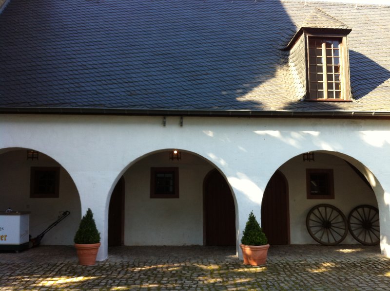 Decorative Arches traditional Architecture.jpg :: Most Roofs of the older Buildings have true Slate shingles