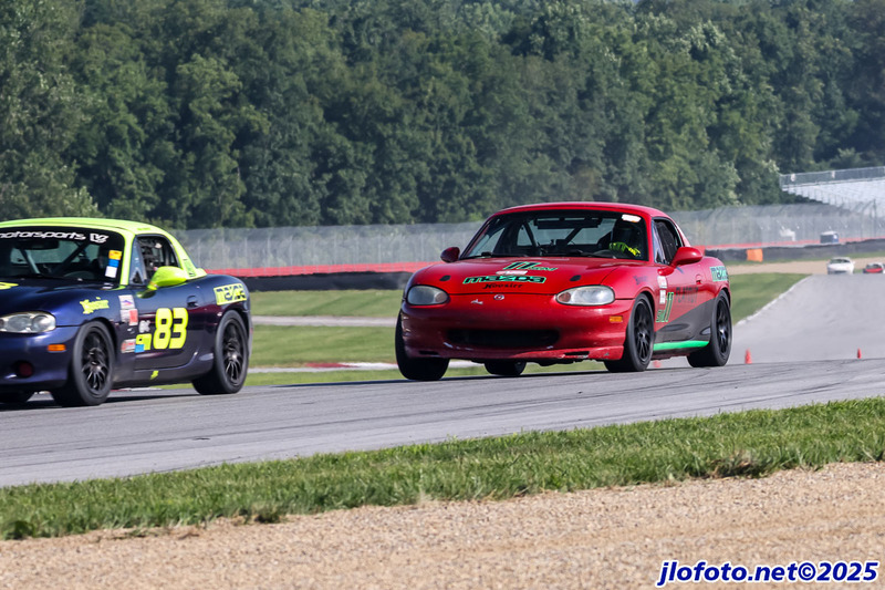 20250809-J0507MK.jpg :: Aug 09, 2025: Ohio Valley Region SCCA Regional Road Race at Mid-Ohio Sports Car Course
