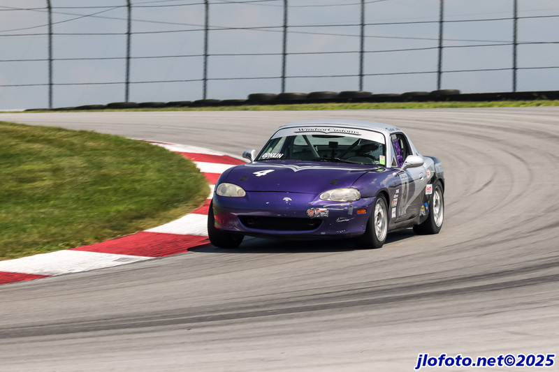 20250809-J1355MK.jpg :: Aug 09, 2025: Ohio Valley Region SCCA Regional Road Race at Mid-Ohio Sports Car Course