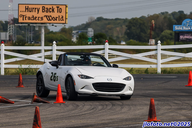 20250921-0731J(c)JLoewe.jpg :: Sep 21, 2025: SCCA Regional Solo II - Cincinnati Region at Traders World, Lebanon, Ohio