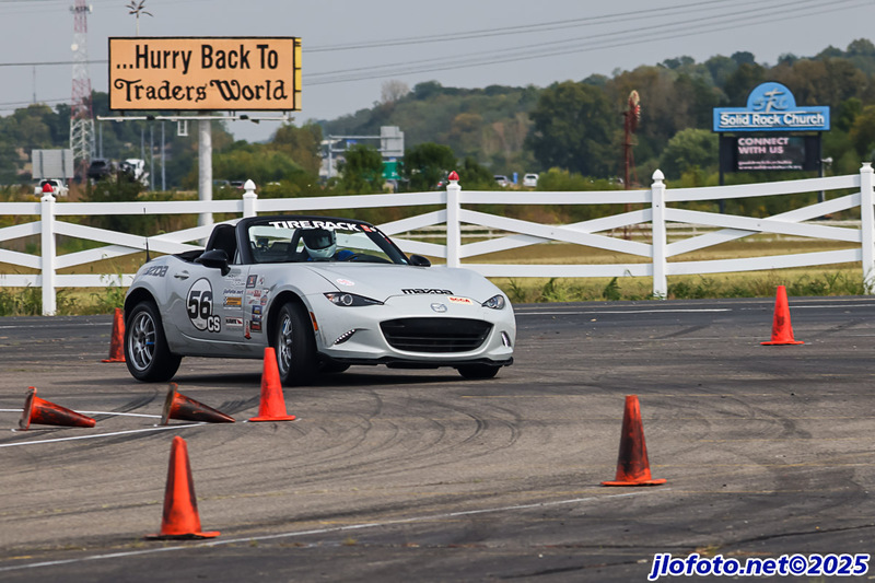 20250921-0795J(c)JLoewe.jpg :: Sep 21, 2025: SCCA Regional Solo II - Cincinnati Region at Traders World, Lebanon, Ohio