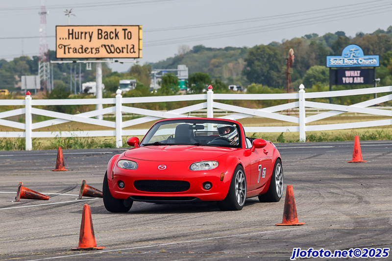 20250921-0823J(c)JLoewe.jpg :: Sep 21, 2025: SCCA Regional Solo II - Cincinnati Region at Traders World, Lebanon, Ohio