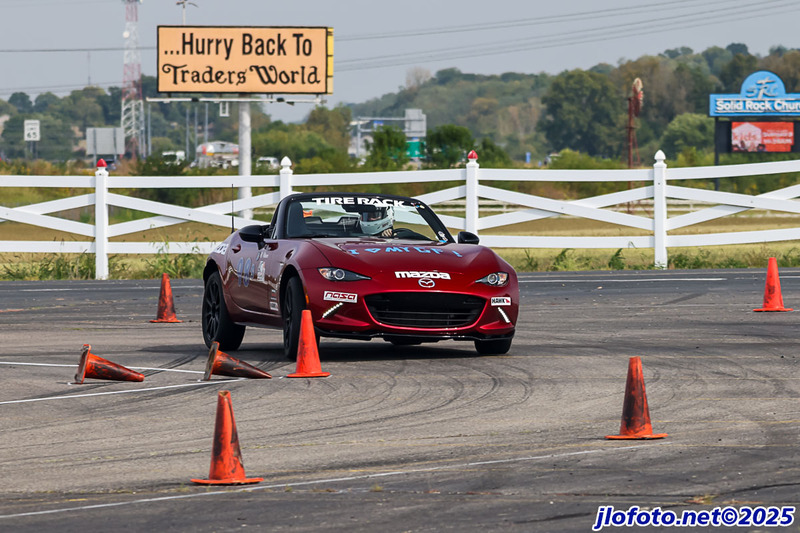 20250921-0888J(c)JLoewe.jpg :: Sep 21, 2025: SCCA Regional Solo II - Cincinnati Region at Traders World, Lebanon, Ohio