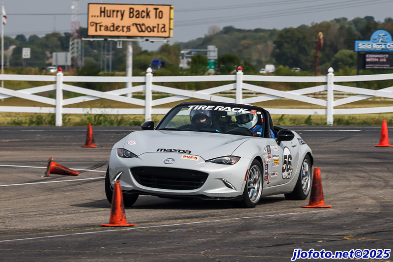 20250921-0998J(c)JLoewe.jpg :: Sep 21, 2025: SCCA Regional Solo II - Cincinnati Region at Traders World, Lebanon, Ohio