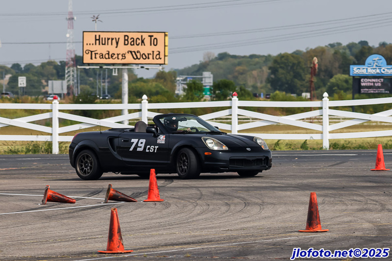 20250921-1007J(c)JLoewe.jpg :: Sep 21, 2025: SCCA Regional Solo II - Cincinnati Region at Traders World, Lebanon, Ohio