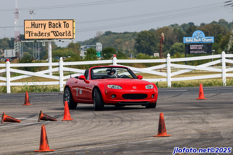 20250921-1022J(c)JLoewe.jpg :: Sep 21, 2025: SCCA Regional Solo II - Cincinnati Region at Traders World, Lebanon, Ohio