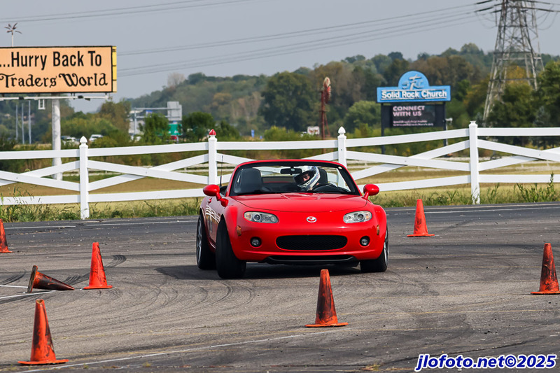 20250921-1023J(c)JLoewe.jpg :: Sep 21, 2025: SCCA Regional Solo II - Cincinnati Region at Traders World, Lebanon, Ohio