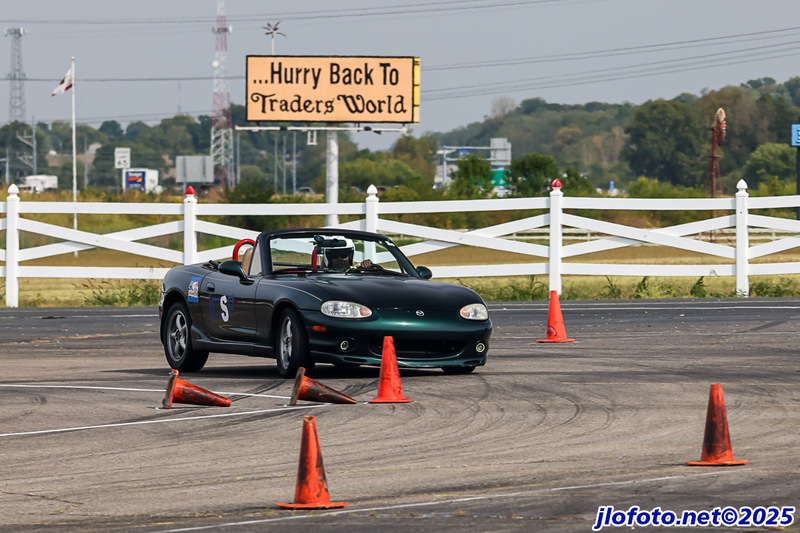 20250921-1039J(c)JLoewe.jpg :: Sep 21, 2025: SCCA Regional Solo II - Cincinnati Region at Traders World, Lebanon, Ohio