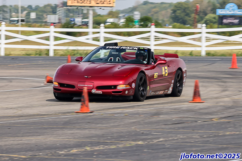 20250921-1494J(c)JLoewe.jpg :: Sep 21, 2025: SCCA Regional Solo II - Cincinnati Region at Traders World, Lebanon, Ohio
