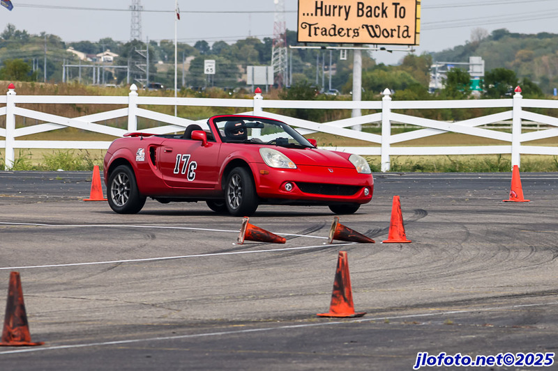 20250921-1588J(c)JLoewe.jpg :: Sep 21, 2025: SCCA Regional Solo II - Cincinnati Region at Traders World, Lebanon, Ohio