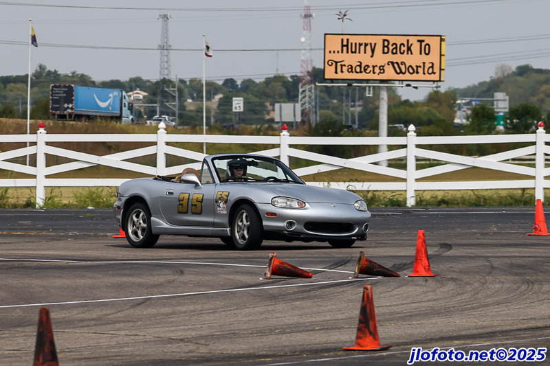 20250921-1620J(c)JLoewe.jpg :: Sep 21, 2025: SCCA Regional Solo II - Cincinnati Region at Traders World, Lebanon, Ohio