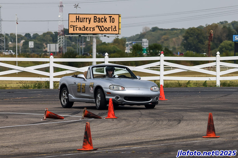 20250921-1621J(c)JLoewe.jpg :: Sep 21, 2025: SCCA Regional Solo II - Cincinnati Region at Traders World, Lebanon, Ohio