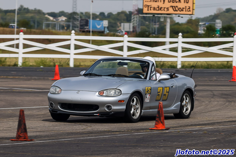 20250921-1625J(c)JLoewe.jpg :: Sep 21, 2025: SCCA Regional Solo II - Cincinnati Region at Traders World, Lebanon, Ohio