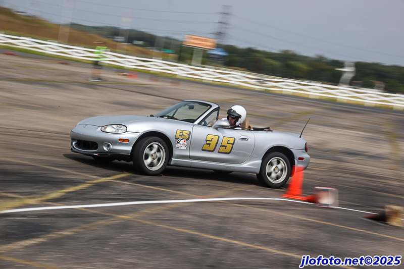 20250921-2032J(c)JLoewe.jpg :: Sep 21, 2025: SCCA Regional Solo II - Cincinnati Region at Traders World, Lebanon, Ohio