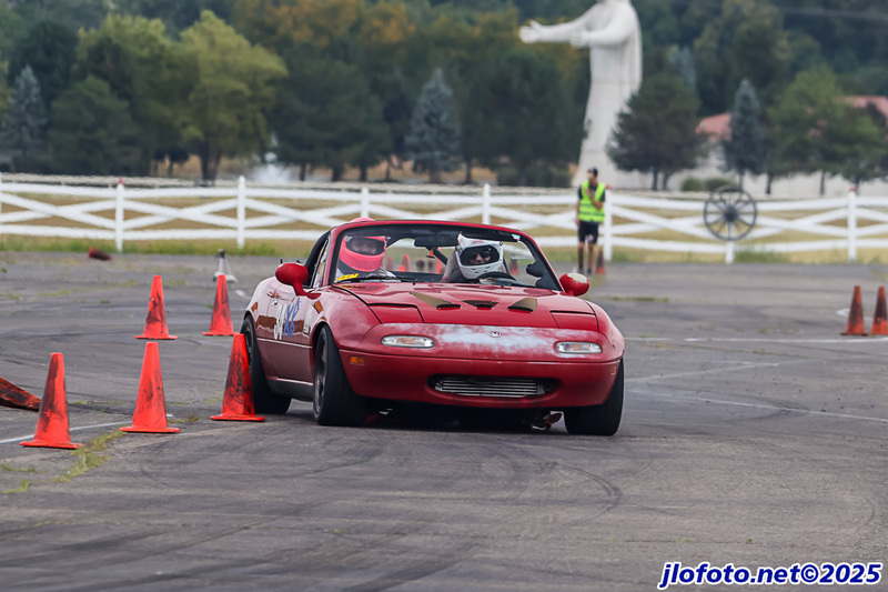 20250921-2270J(c)JLoewe.jpg :: Sep 21, 2025: SCCA Regional Solo II - Cincinnati Region at Traders World, Lebanon, Ohio