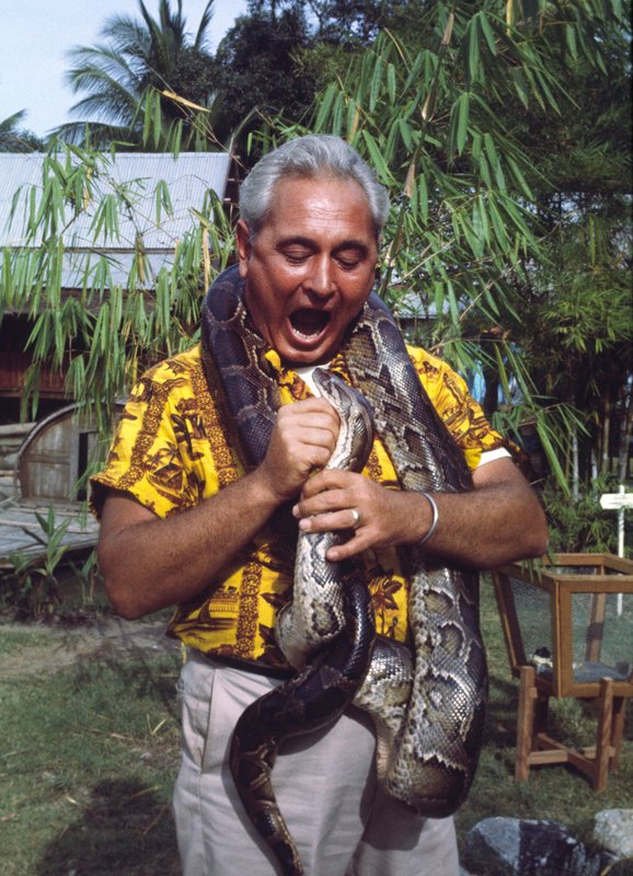 104.jpg :: In memory of my friend Bill Palm, a journalist who travelled with me throughout Vietnam. Snake was captured in the highland of Vietnam and was the evening meal.