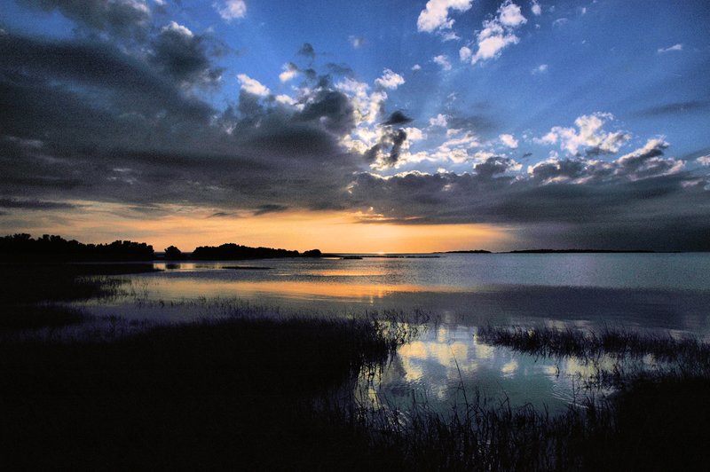Cedar Key FL.jpg :: End of the day at Cedar Key. The area is known as Florida's, Natures Coast, 200 miles of lonesome coastline. The scenes, food and landscape are breathtaking.