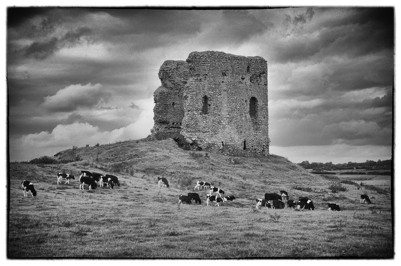 Broken Castle.jpg :: Scattered throughout the Irish landscape are remnants of Irish life of long ago.