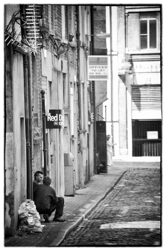 Dublin.jpg :: Dublin streets especially the back streets speak volumes about the lives of its people,  their daily chores and  their culture.