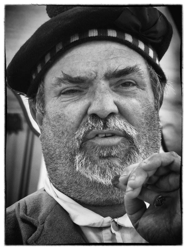 Face of 1865.jpg ::  Meandering in Virginia I photographed this gentleman at a Civil War re-enactment. Faces are intriguing each one with the story of life written in the lines of aging.