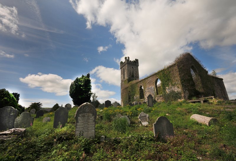 Graveyards.jpg :: The rural landscape of Ireland is dotted with graveyards and remnants of old churches, many no longer serve as a final resting place for it's people, sadly most have been abandoned and as time passes their history and the history of it's residents will also pass.